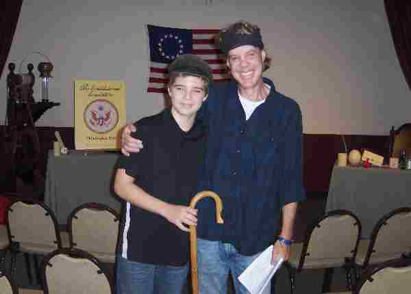 Dylan Gallagher and Ken Riedel at International Printing Museum, Carson Dylan Gallagher and Ken Riedel at International Printing Museum, Carson