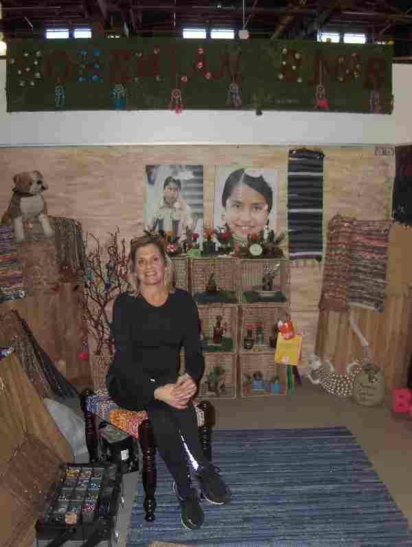 michelle in her CRAFTED store