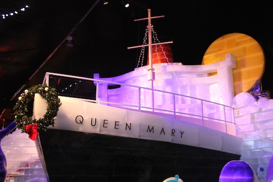 queen mary ship ice
