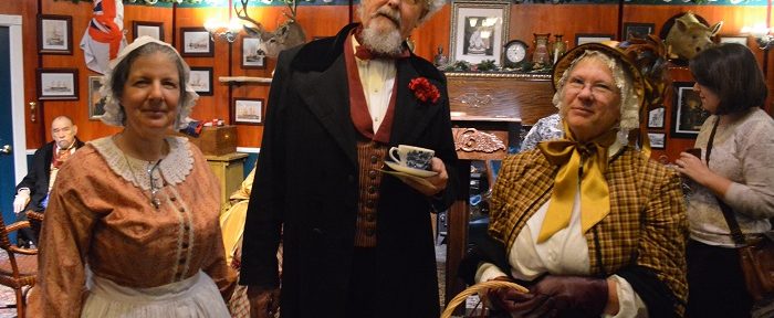 Robert Young as "Charles Dickent" in the Adventurers Club