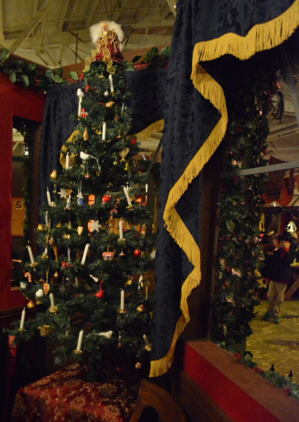 Christmas tree inside parlor