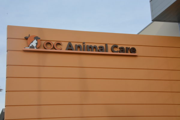 OC Animal Care sign